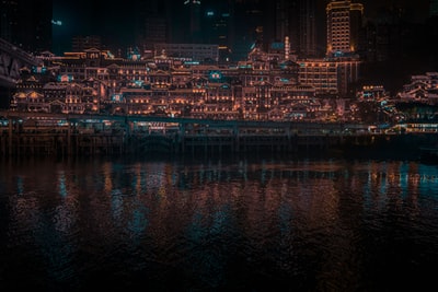夜间城市景观